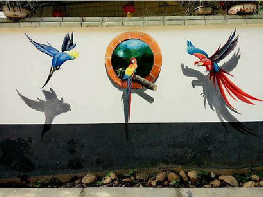 芜湖视觉错位-3D墙绘设计