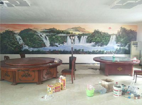 芜湖墙绘-写实风景