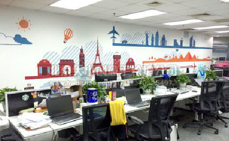 芜湖教你设计办公室墙绘的方法。