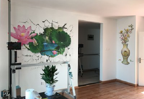 芜湖墙体彩绘相比墙纸的优势。