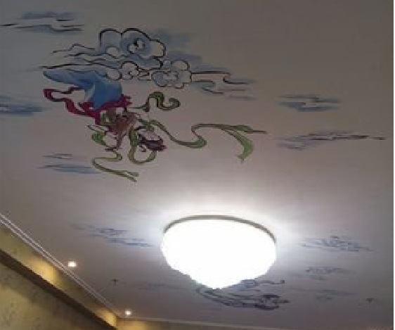 芜湖如何快速绘制天花板上的手绘墙？