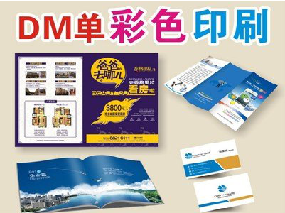 芜湖单页印刷，色彩搭配简单。