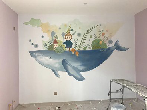 芜湖手绘墙的特点及优势。